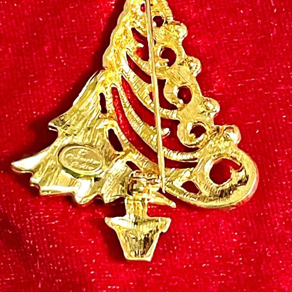 Collectible Radko Holiday Tree Pin